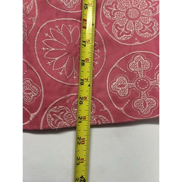 Silkland Petite Jacket Womens Sz PS Pink Covered Buttons Cropped Barbiecore Mod - Picture 9 of 10